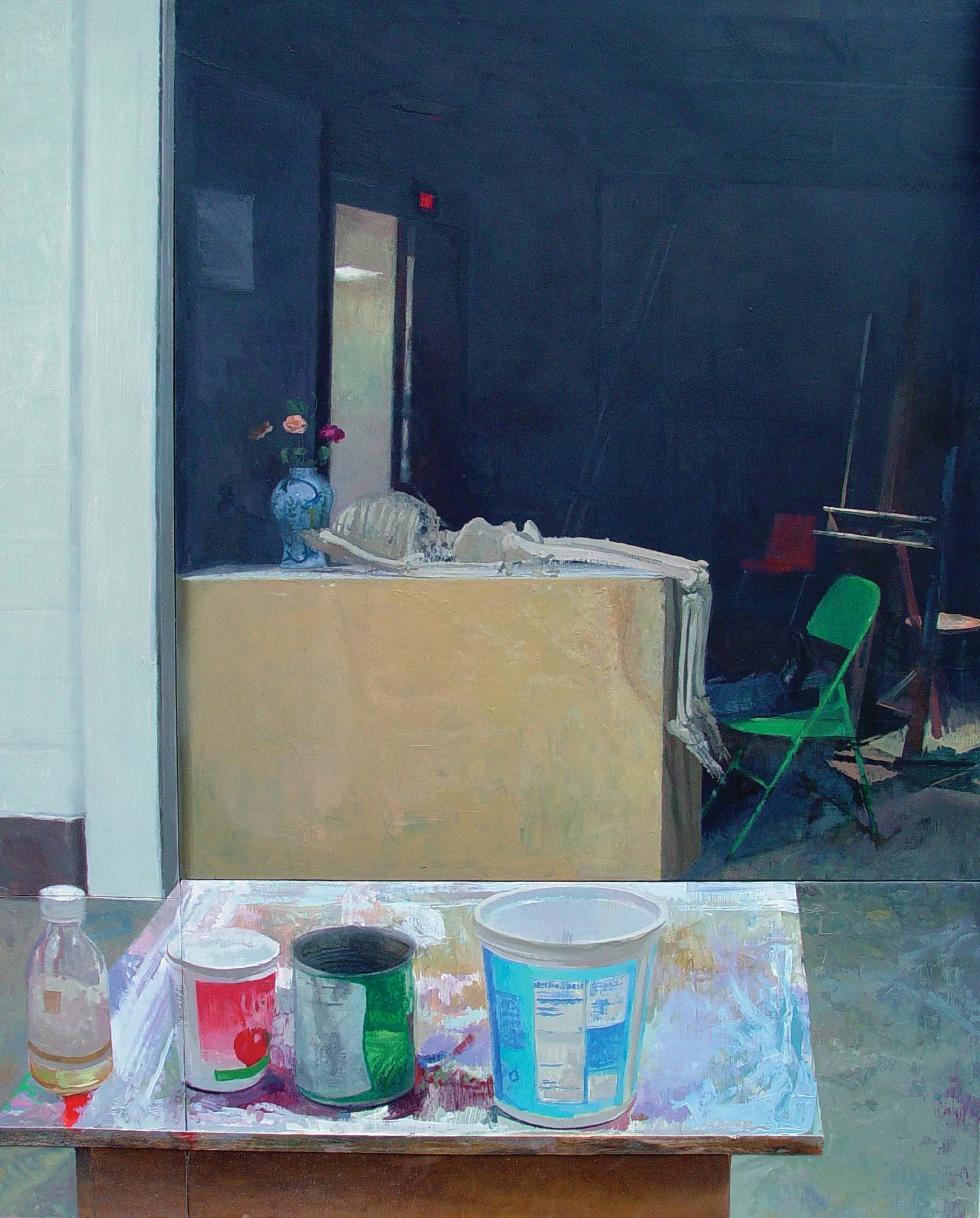 In Her Place / oil on panel / 46" x 37" / 2002-04