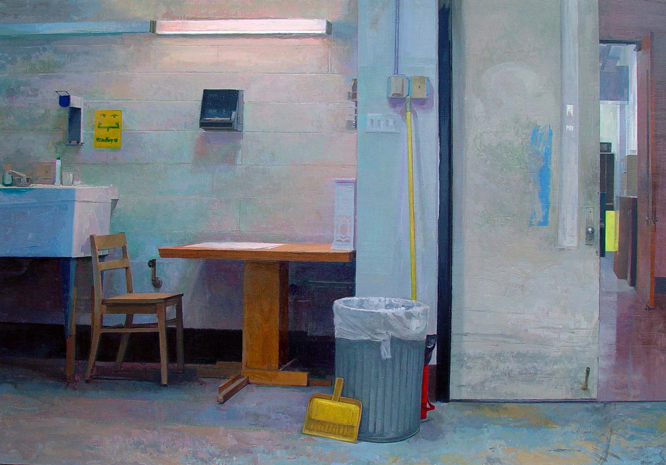 Open Doors / oil on panel / 42" x 29" / Private Collection
