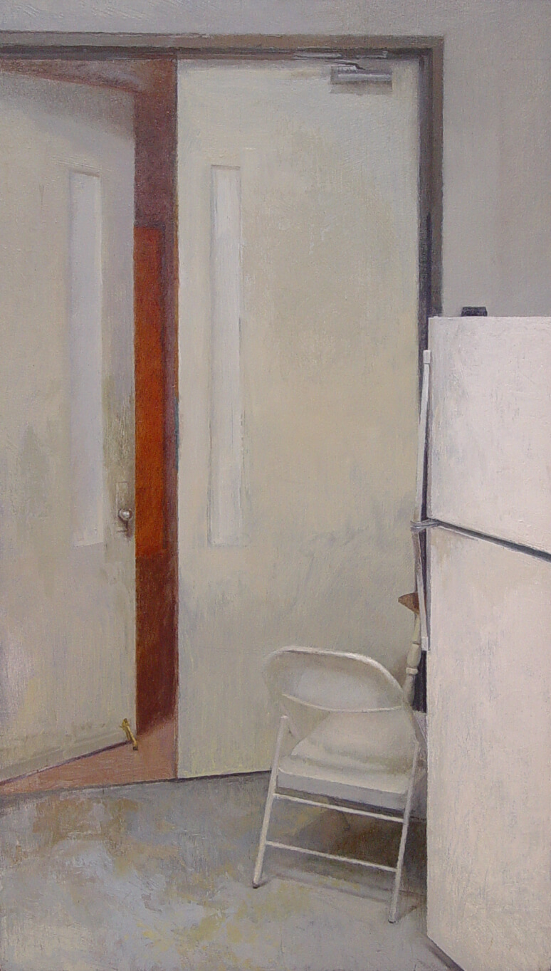 Tower of Ivory / oil on panel / 19" x 11" / 2003 / Private Collection